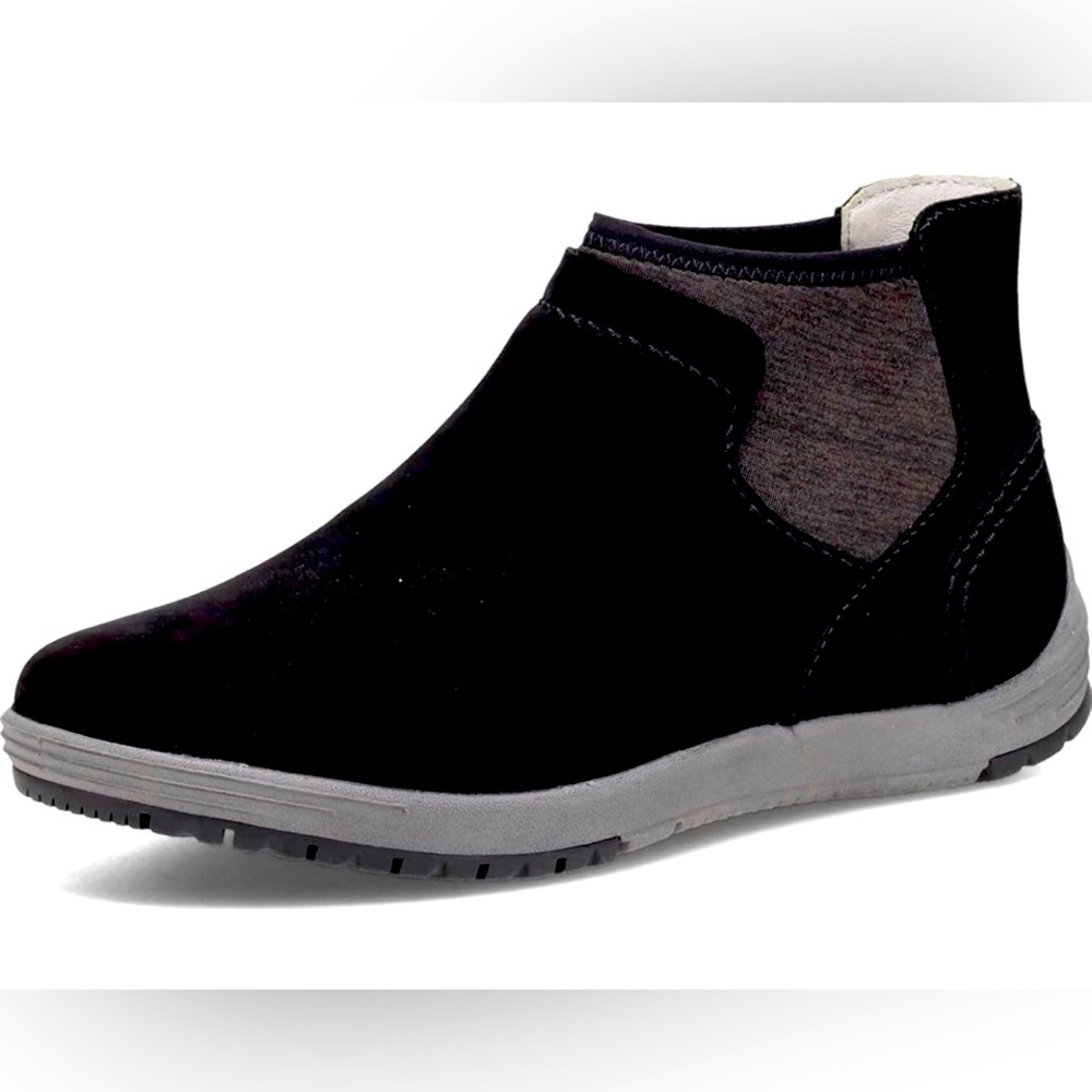 Dansko Lizette waterproof nubuck ankle boot, black, size 41, new in box